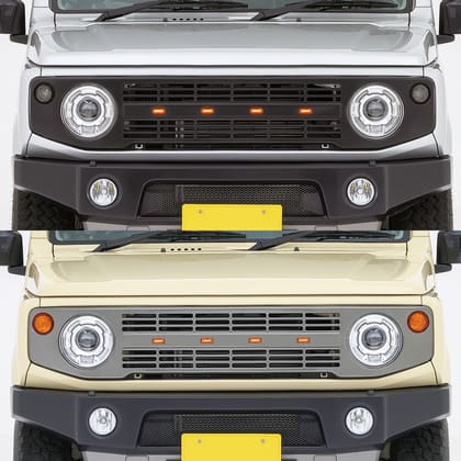 APIO Marker Vintage Iron Grill  for JIMNY