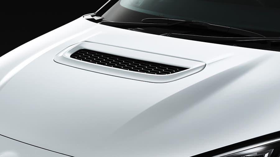 GR AERO PERFORMANCE ALUMINIUM HOOD With DUCT For GR Yaris