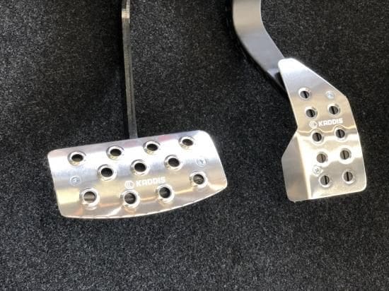 KADDIS Aluminum Pedal Set (Accelerator/Brake) for Delica D:5 (Late Model)