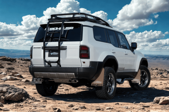KADDIS Premium Rear Ladder for Toyota Land Cruiser 250