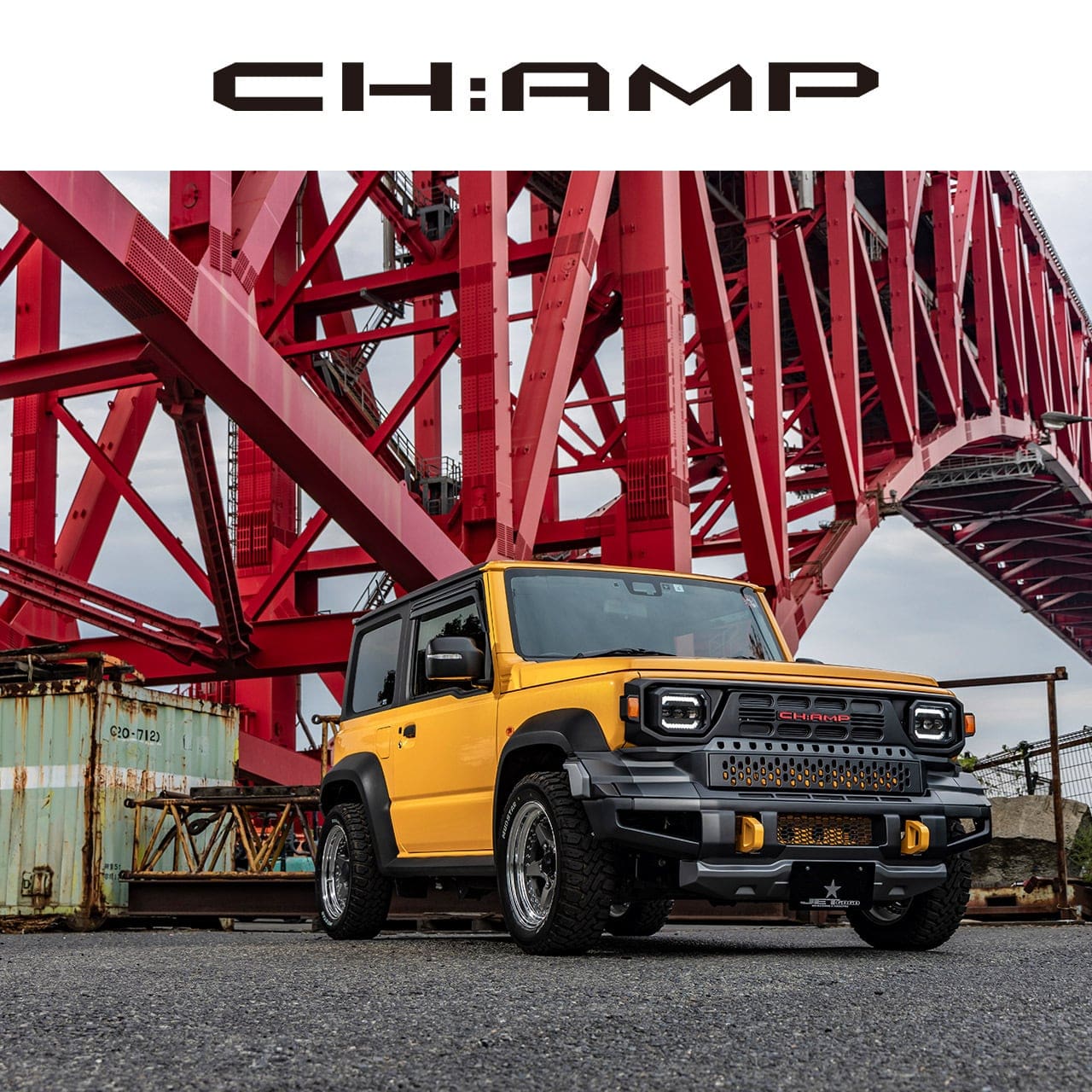 GARAGE ILL CHAMP Grille & Headlight Set for JIMNY JB74W/JC74W