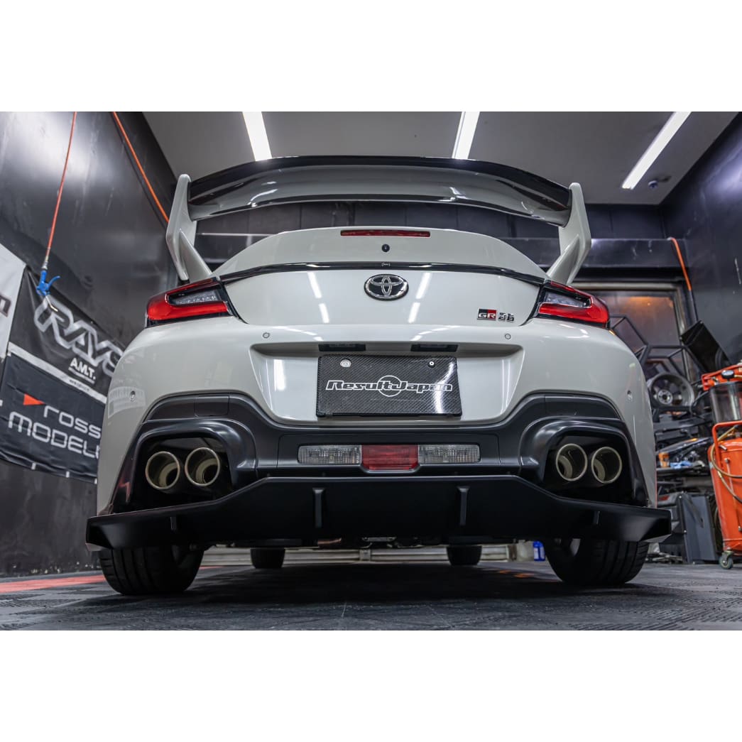 RESULT JAPAN GR REAR DIFFUSER (MUFFLER GARNISH) FOR TOYOTA GR86 / BRZ (ZN8 / ZD8)