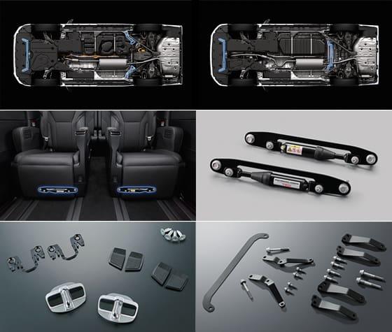 TRD GR Performance Damper Package For Toyota Alphard 2023~