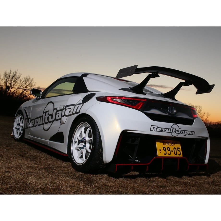 RESULT JAPAN GT WING – LEGAL TYPE (CARBON FIBER) FOR HONDA S660 (JW5)