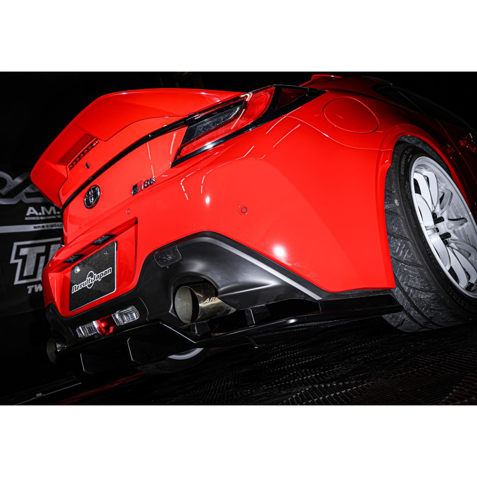 RESULT JAPAN TRUNK SPOILER FOR TOYOTA GR86 (BRZ/ZN8 / ZD8)