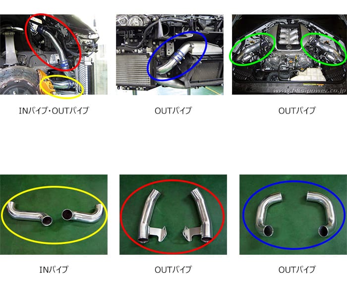 HKS INTERCOOLER PIPING KITS FOR NISSAN GT-R R35 13002-AN003/13002-AN004
