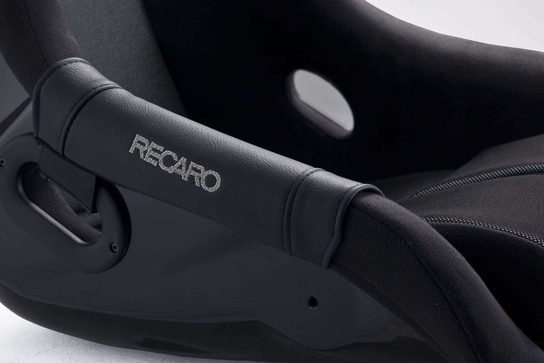RECARO SEAT SIDE PROTECTOR WITH SILVER LOGO