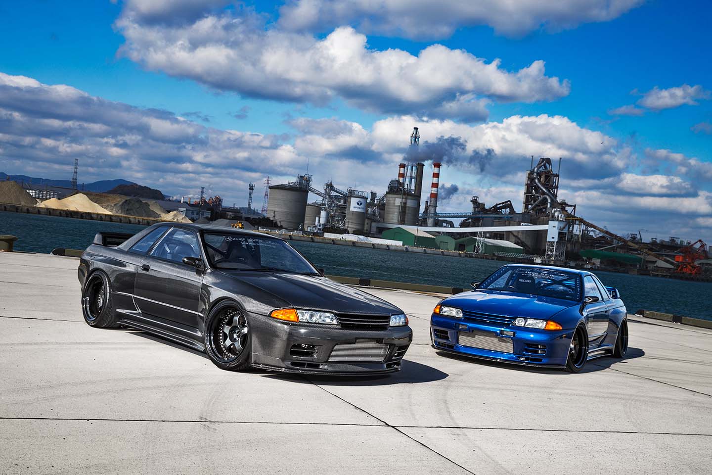 GARAGE ACTIVE (SS-ACTIVE) GENUINE WIDE BODY KIT FOR NISSAN R32 GT-R