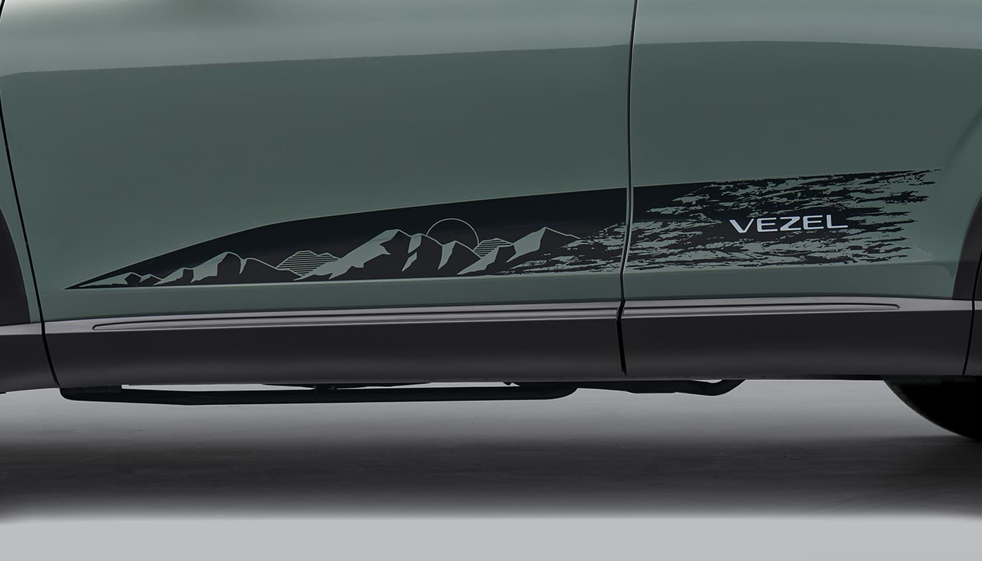 HONDA GENUINE BODY SIDE DECALS FOR VEZEL 2024~