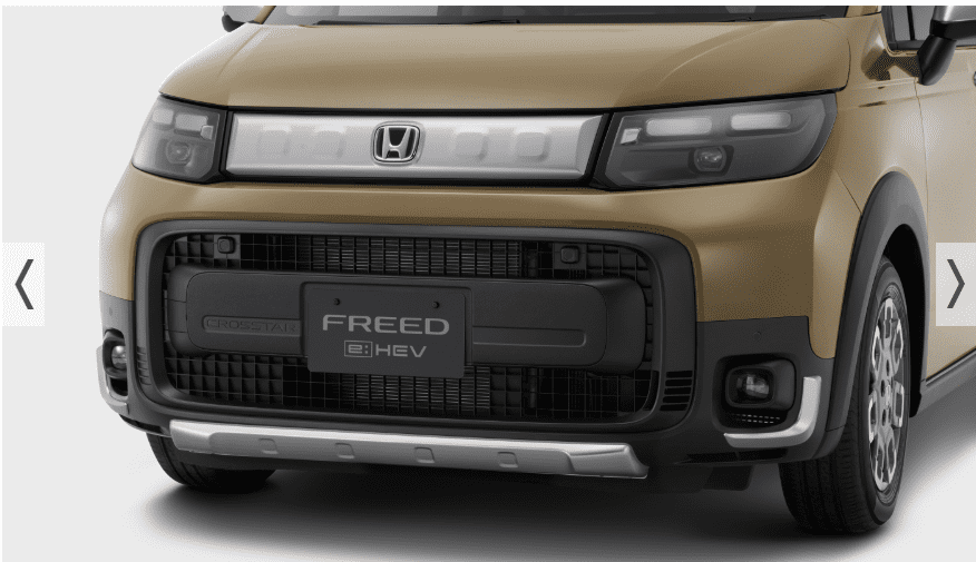 HONDA GENUINE CROSSTAR FRONT GARNISH KIT FOR FREED