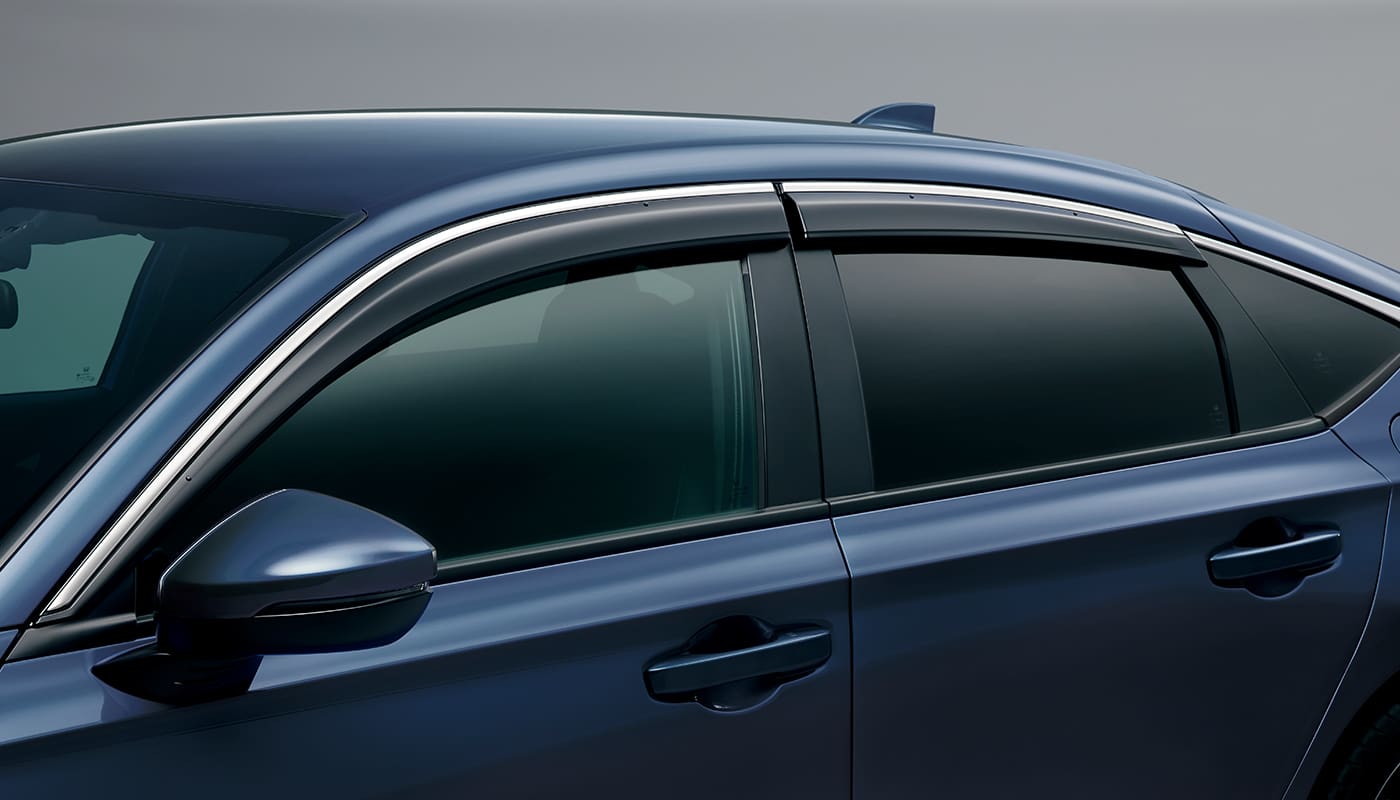 HONDA GENUINE DOOR VISORS FOR CIVIC 2025