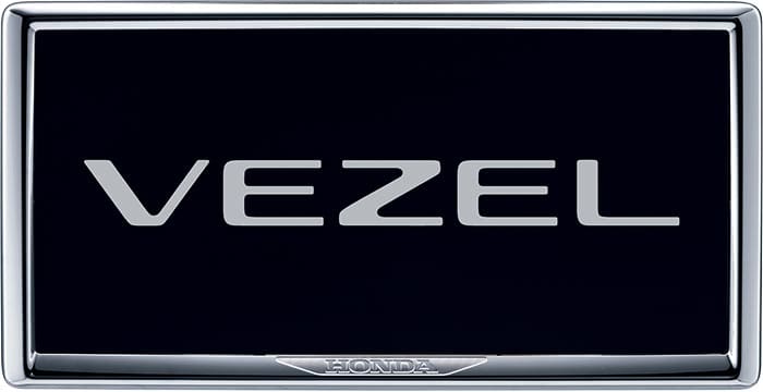HONDA GENUINE LICENSE FRAME FOR VEZEL 2024~