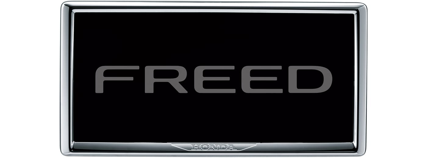 HONDA GENUINE LICENSE FRAMES FOR FREED