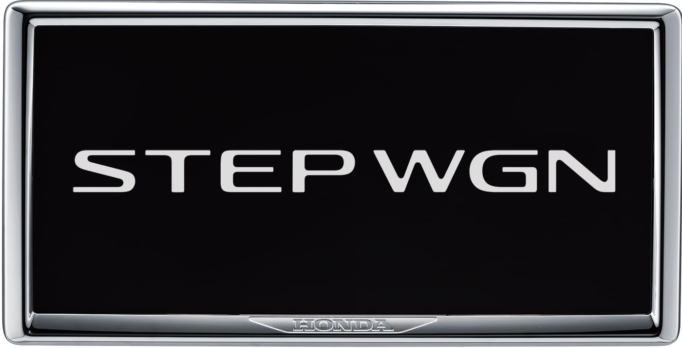 HONDA GENUINE LICENSE FRAMES FOR STEPWGN 2022/5~