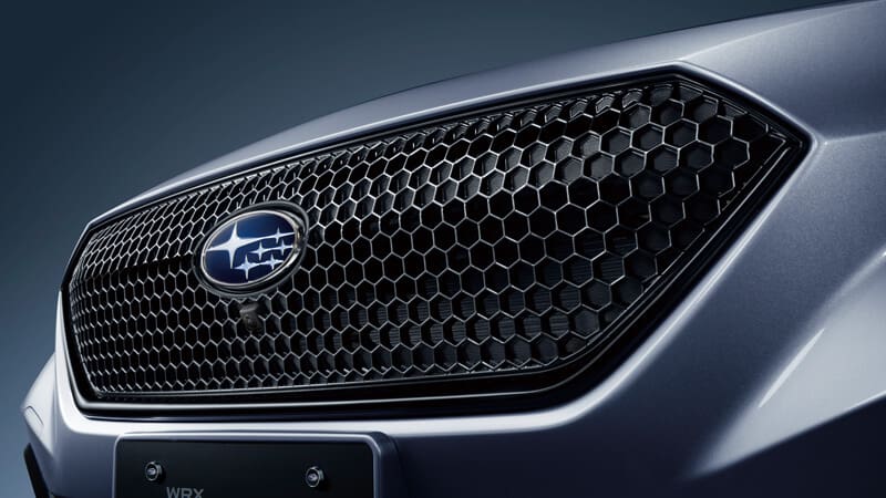 SUBARU GENUINE FRONT GRILLE LED EMBLEM FOR WRX S4