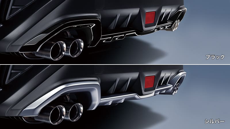 SUBARU GENUINE REAR BUMPER SKIRT FOR WRX S4