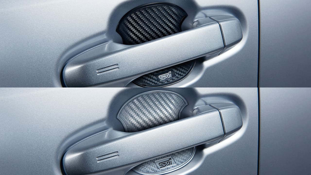 SUBARU GENUINE STI DOOR HANDLE PROTECTOR FOR WRX S4