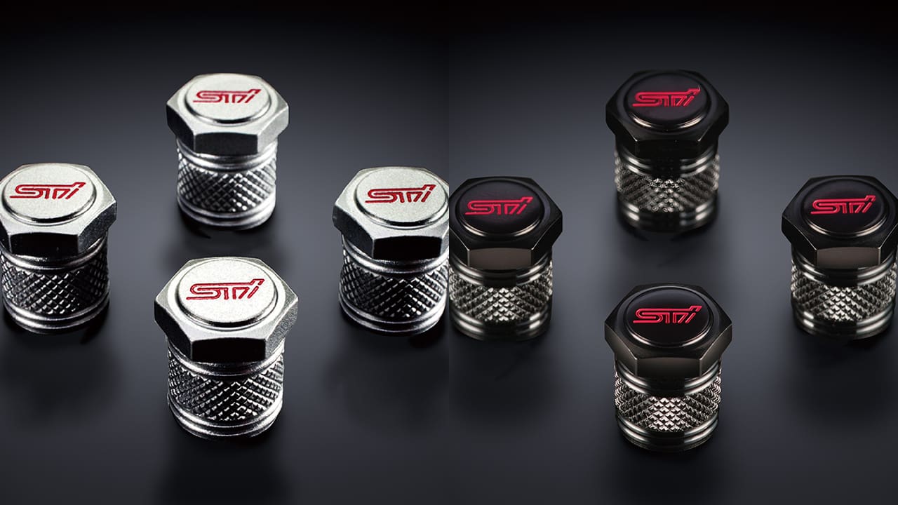 SUBARU GENUINE VALVE CAP SET FOR WRX S4