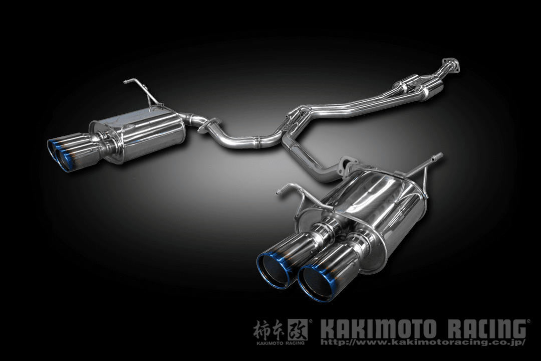 KAKIMOTO RACING CLASS KR DUAL CENTER EXHAUST SYSTEM FOR SUBARU WRX S4