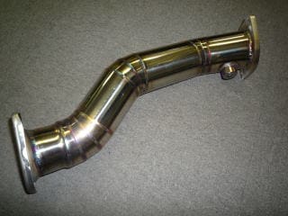 UNLIMITED WORKS 76.3mm FRONT PIPE FOR MITSUBISHI LANCER EVOLUTION X (CZ4A)