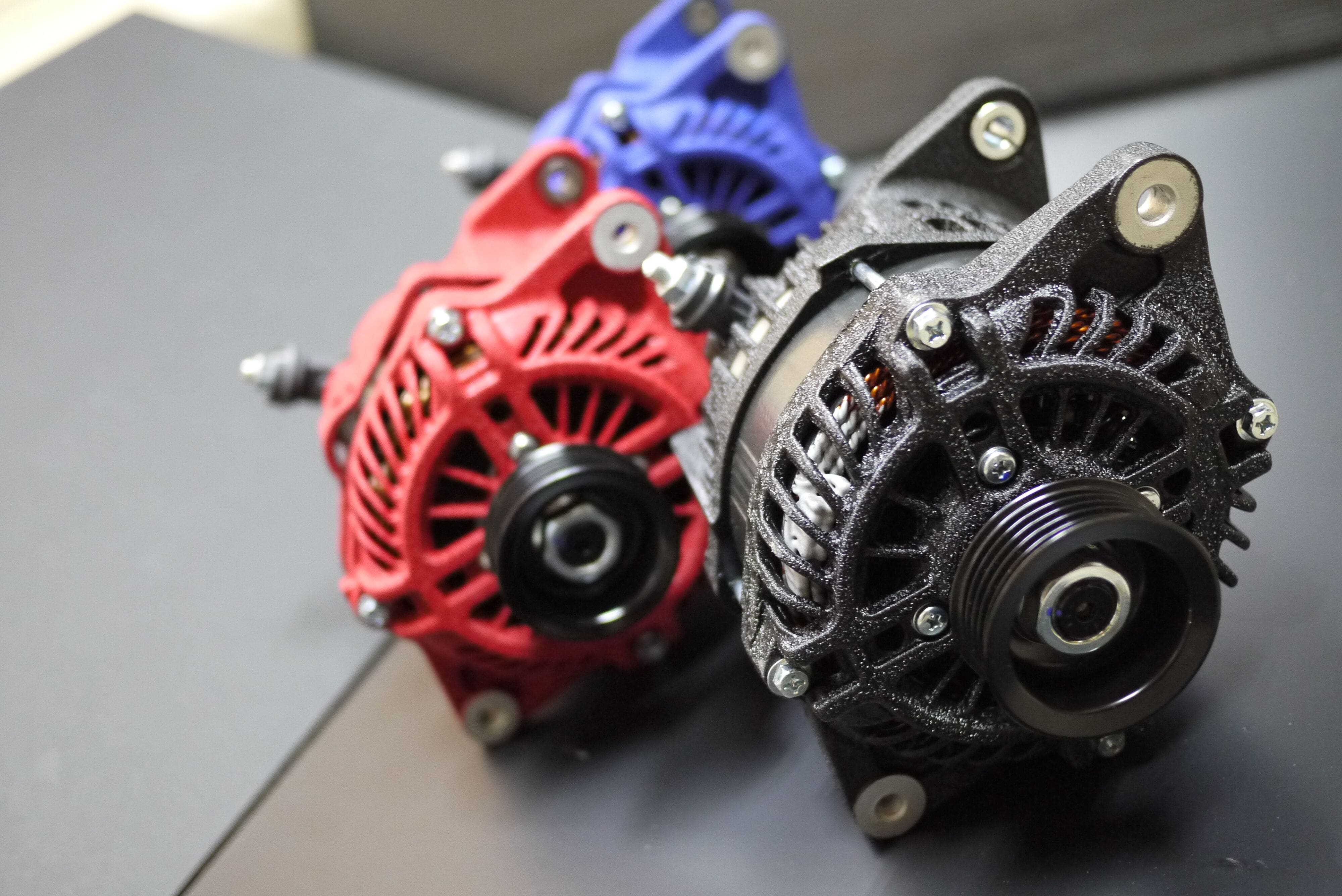 KONDO-ENGINEERING TAKUMI PROJECT WRINKLE REMANUFACTURED HIGH-OUTPUT 120A ALTERNATOR FOR SVX ALCYONE WITH SC LOW RESISTANCE + CRYSTAL PAINT