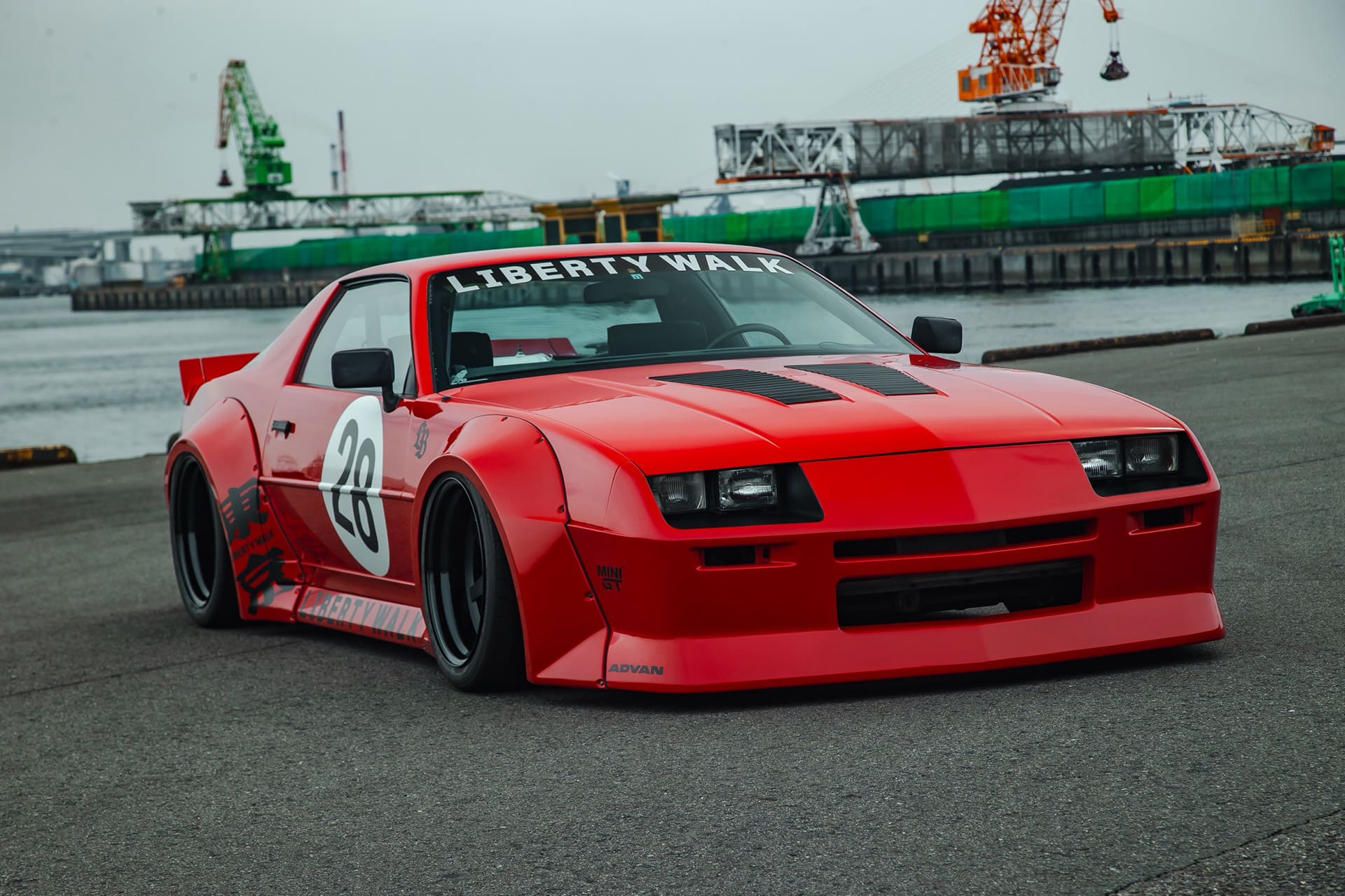 LB-WORKS COMPLETE BODY KIT FOR CHEVROLET CAMARO 3RD GEN 1982 – 1992y