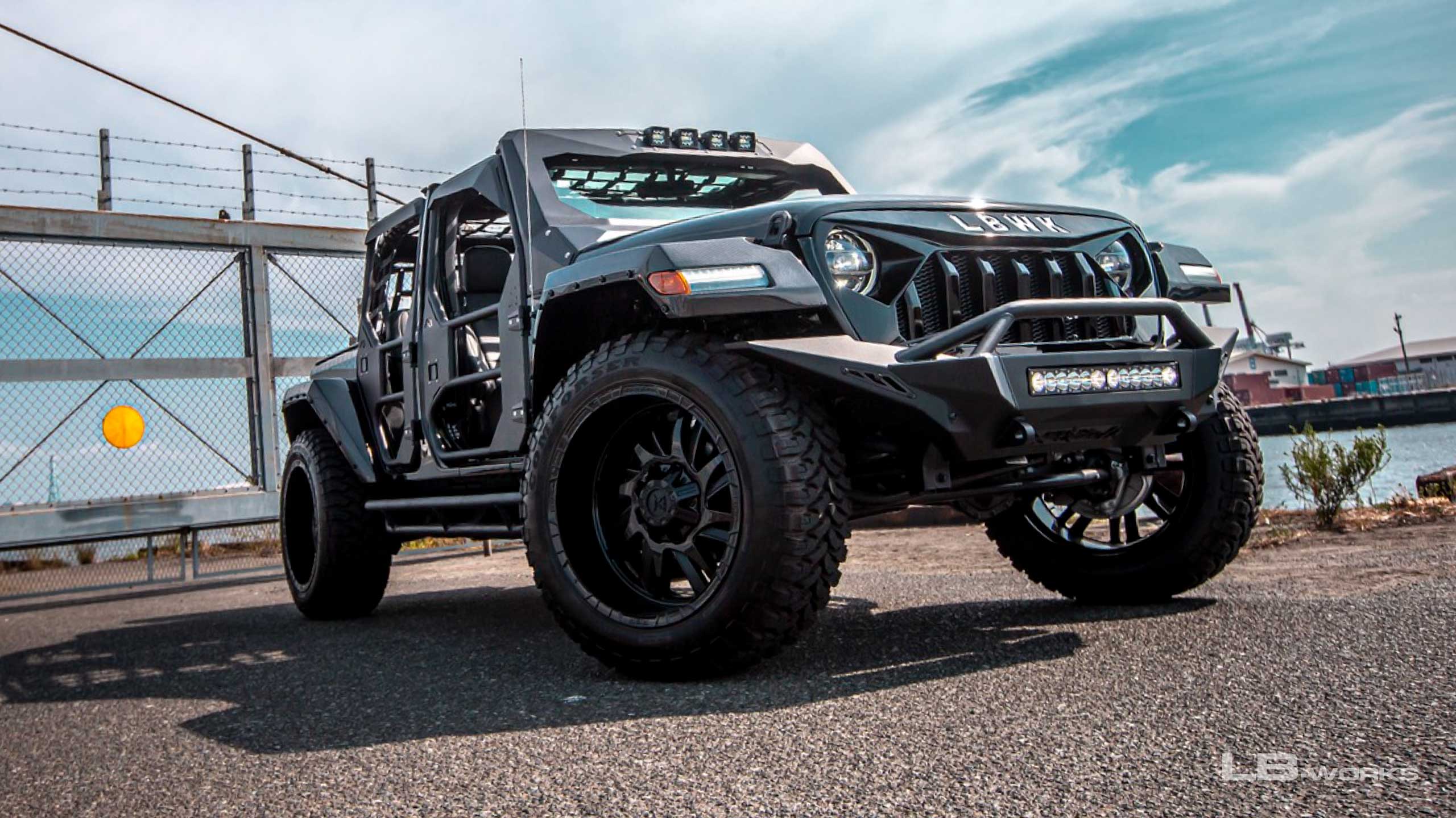 LB-WORKS FAIRLINE COMPLETE BODY KIT FOR JEEP WRANGLER (JL)