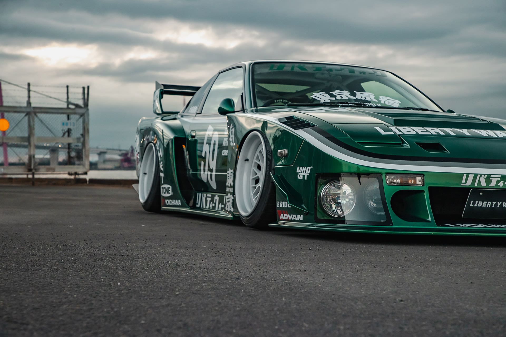 LB-SUPER SILHOUETTE COMPLETE BODY KIT FOR NISSAN 180SX