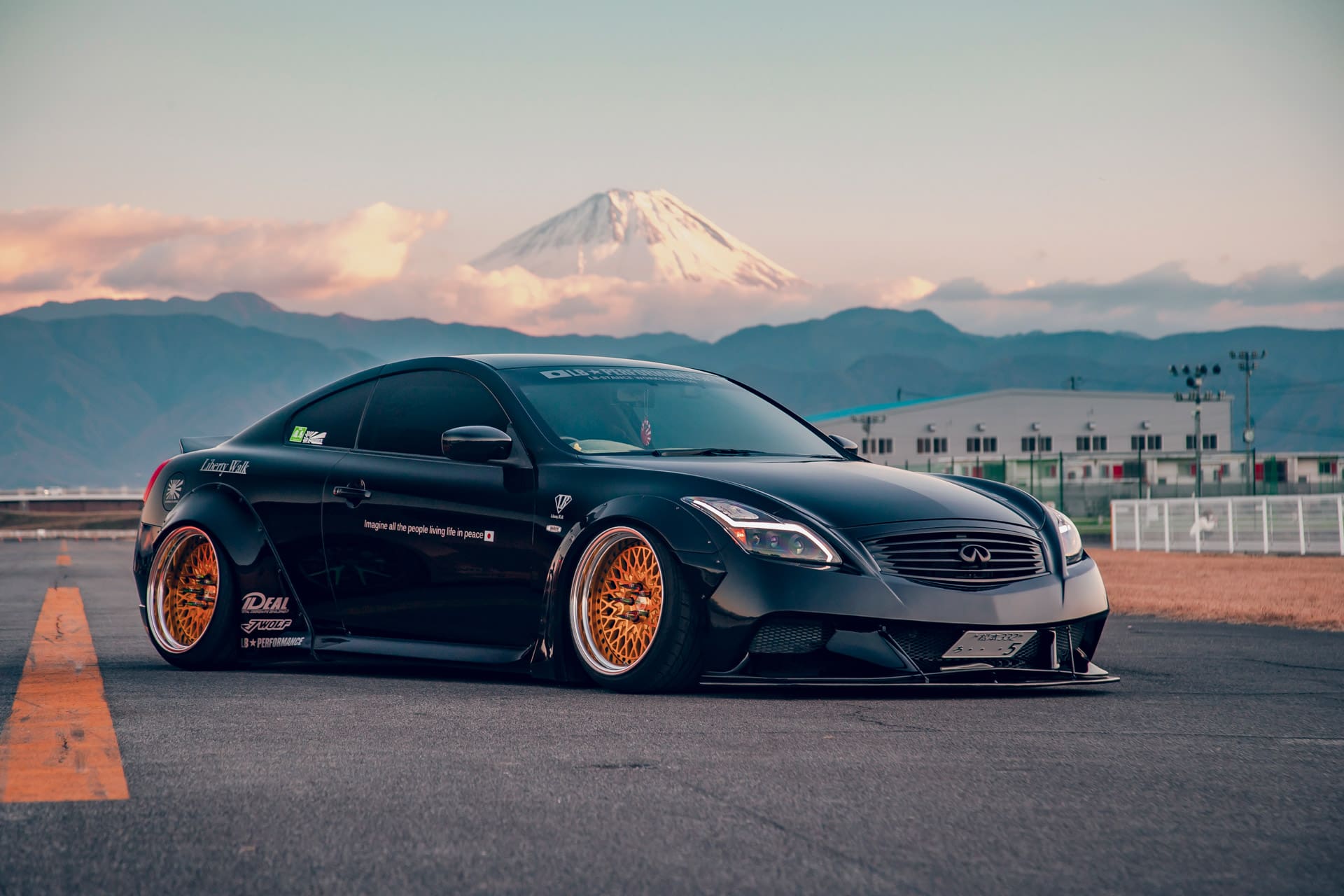 lb★nation  COMPLETE BODY KIT FOR NISSAN V36 SKYLINE COUPE