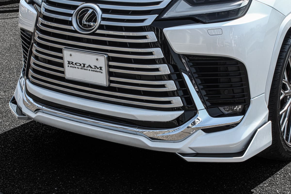 ROJAM AERO FRONT CORNER SPOILER For Modellista LEXUS  LX600/LX700h