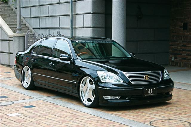 AIMGAIN PREMIUM FRONT LIP SPOILER For Toyota Celsior UCF30/31 Late Edition
