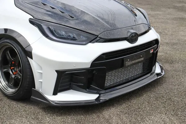 GARAGE VARY CARBON FRONT LIP SPOILER OR GR YARIS LATER EDITION