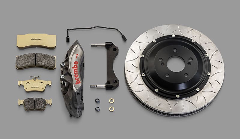 MUGEN HIGH PERFORMANCE BRAKING SYSTEM FOR HONDA CIVIC TYPE R 2022~