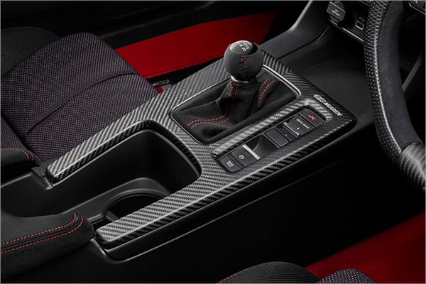 MUGEN CARBON CENTR CONSOLE FOR HONDA CIVIC TYPE R 2022~