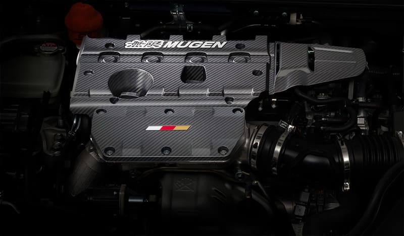 MUGEN CARBON ENGINE & CHAMBER COVER FOR HONDA CIVIC TYPE R 2022~