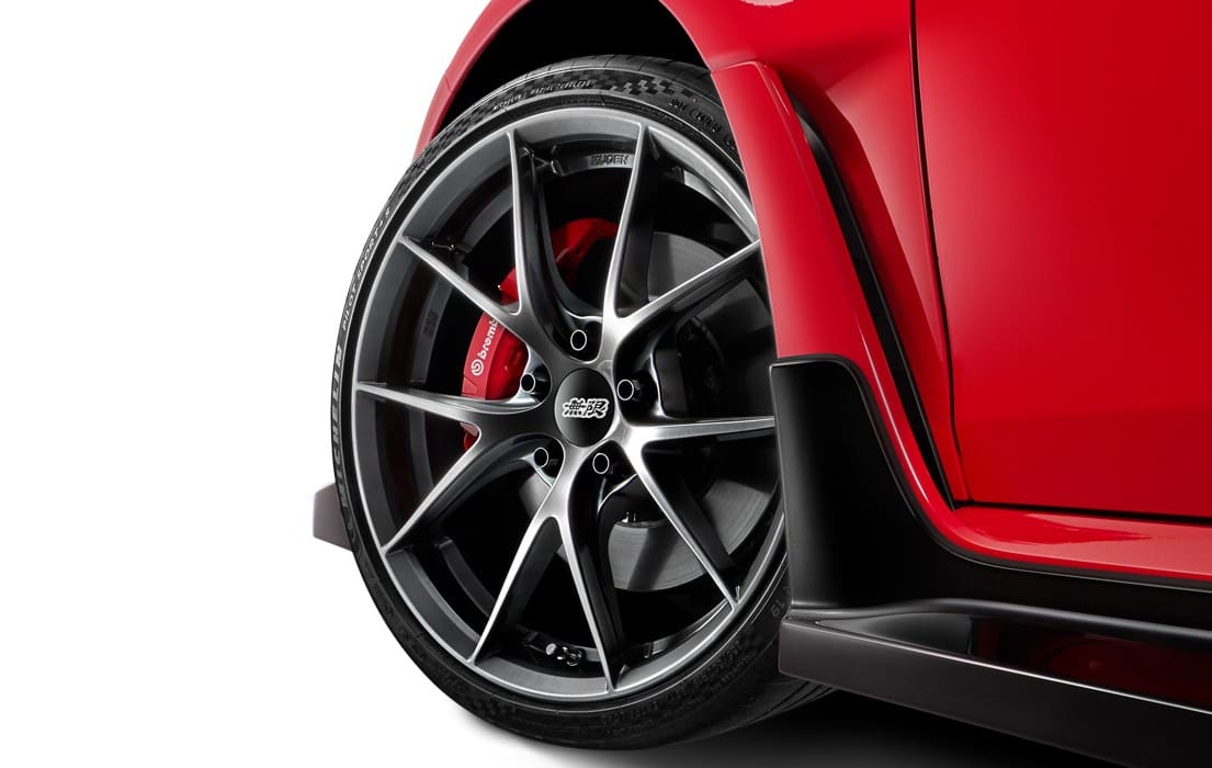 MUGEN BBS FR10 19" ALLOY WHEELS FOR HONDA CIVIC TYPE R 2022~
