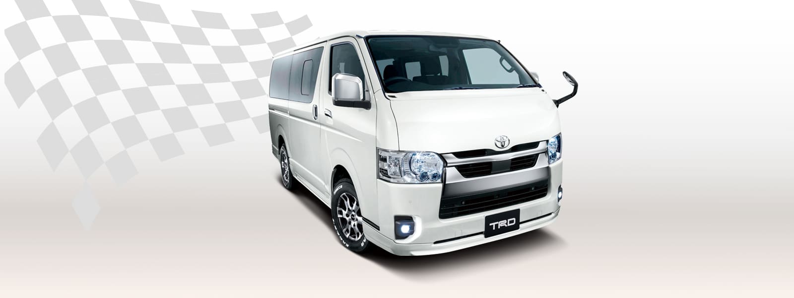 TRD Aero Body Version II Kit for Toyota Hiace 200 Series 2025~2026