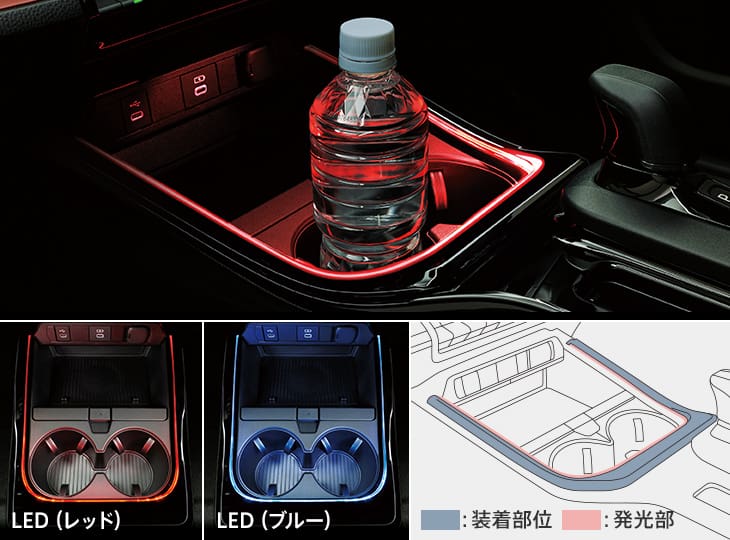 Modellista Illumination Lighting Kit For Toyota Prius 2023