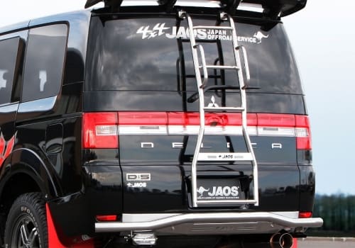 JAOS Rear Ladder II With Handrail For Delica D:5 2007.01-2019.10