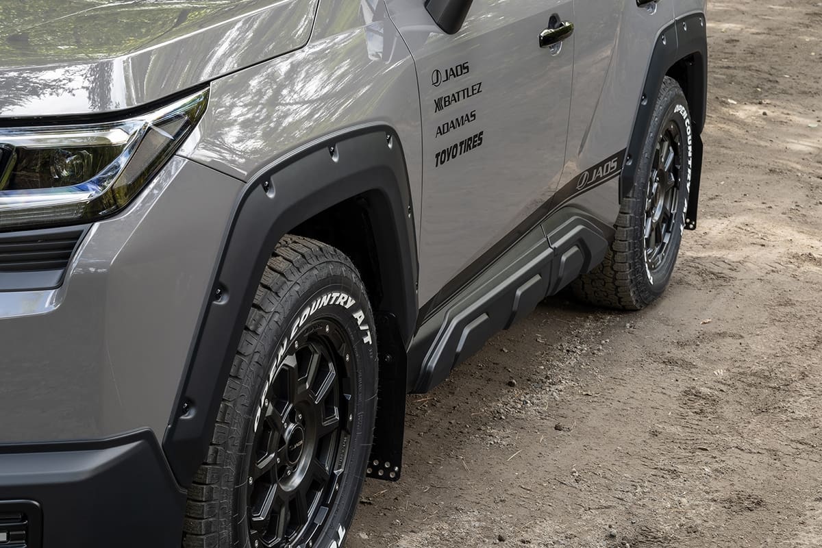 JAOS TYPE-X Fender Garnish For RAV4 Adventure 60 Series