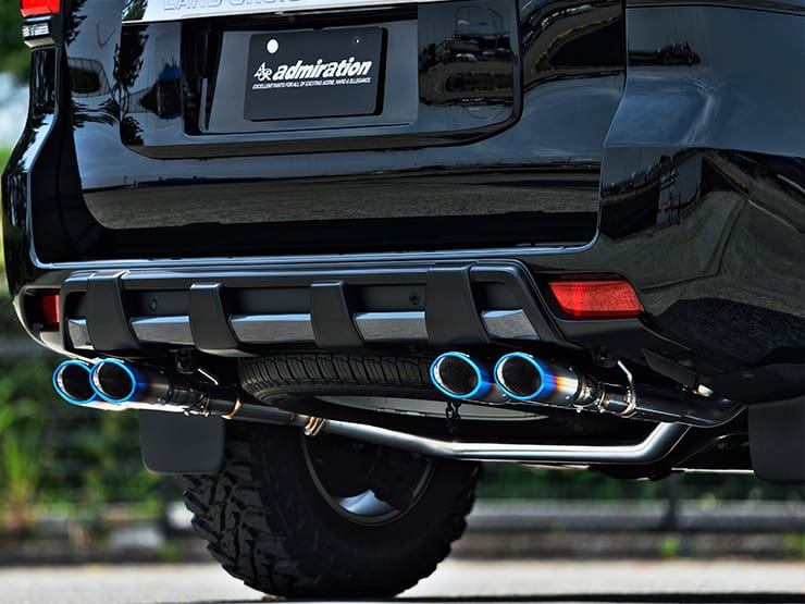 ADMIRATION DUAL EXHAUST MUFFLER FOR TOYOTA LAND CRUISER PRADO 150