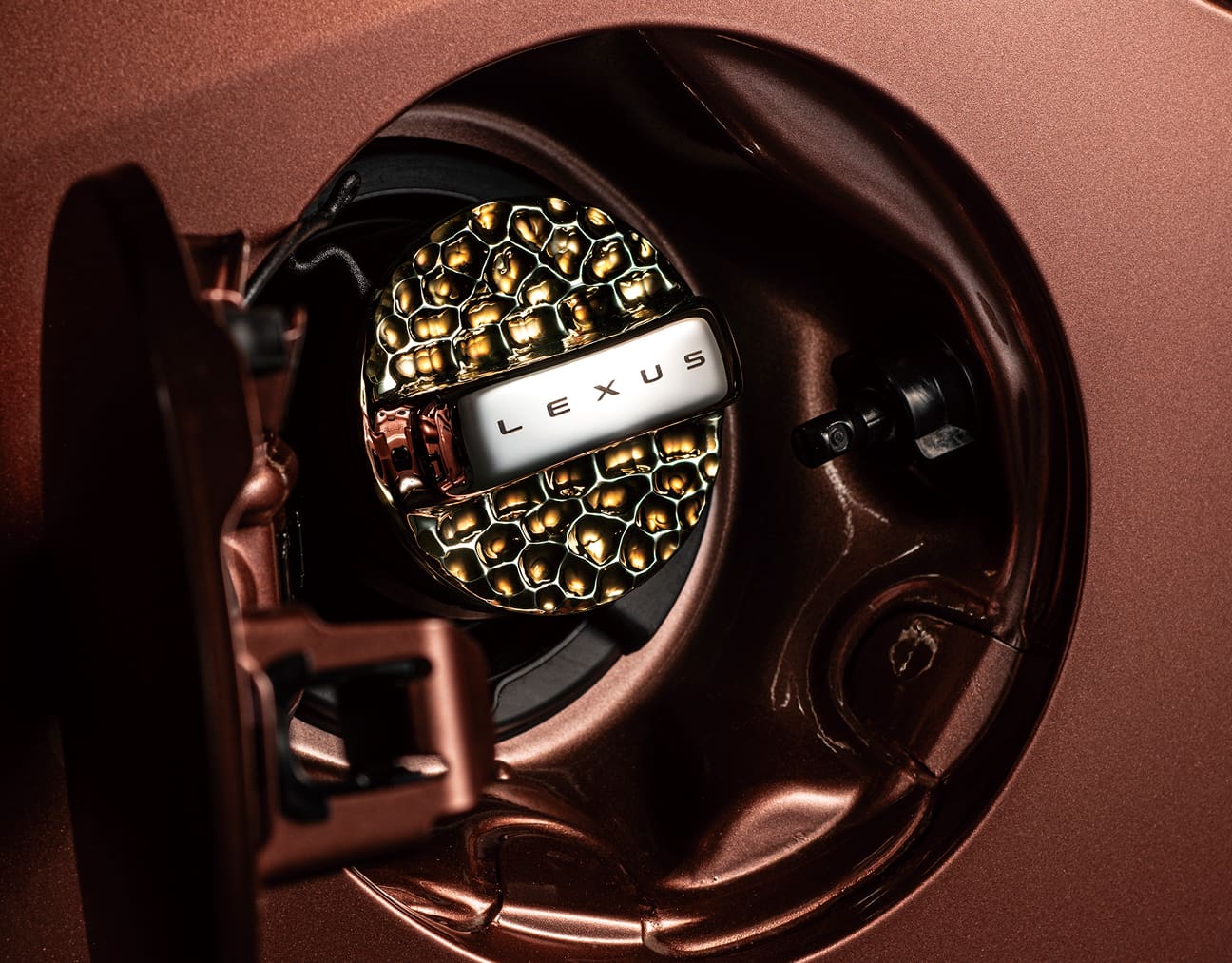 LEXUS Genuine Collection Car Craftsman's Master Fuel Cap Cover For Lexus