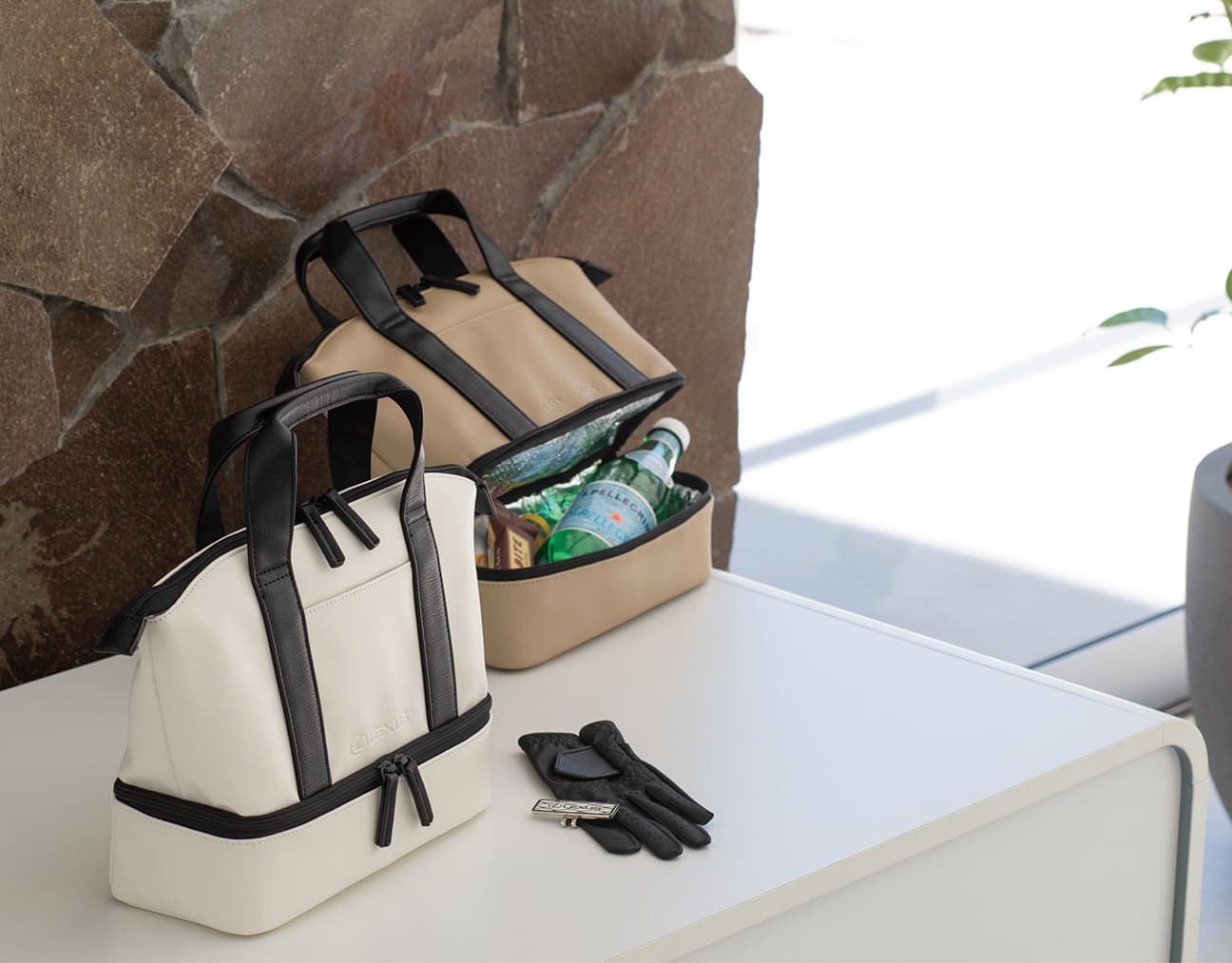 LEXUS Genuine Collection Round Bag with Insulated Pocket