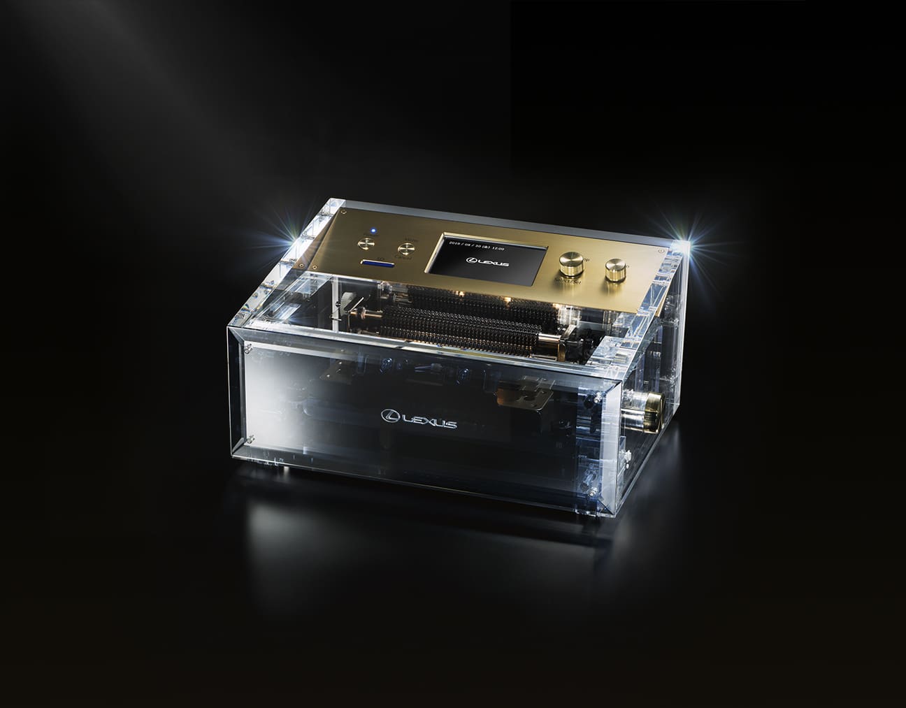 LEXUS Genuine Collection Music Box Primotone Crystal Model