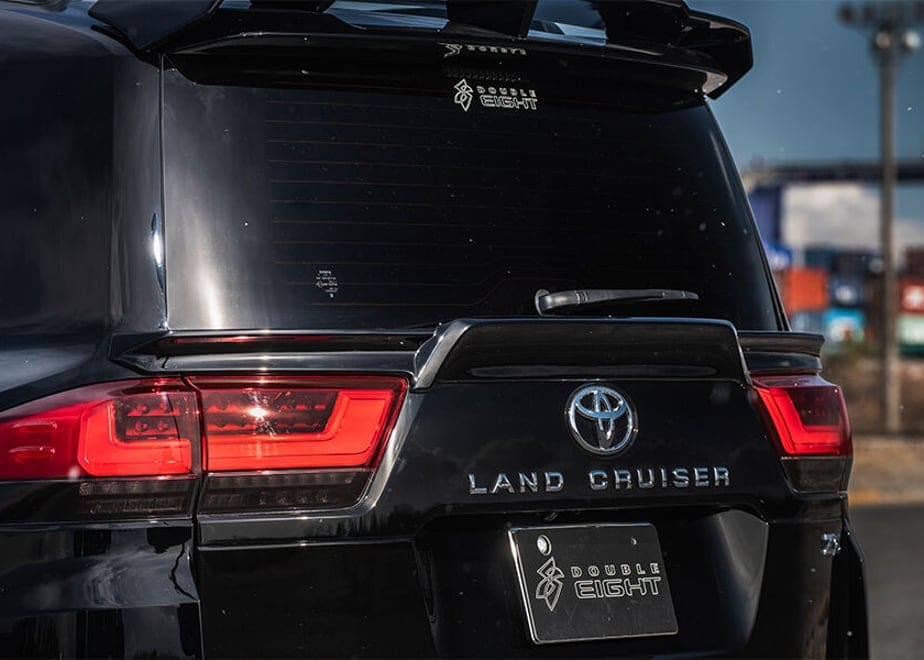 DOUBLE EIGHT REAR GATE SPOILER FOR TOYOTA LAND CRUISER 300 GR SPORTS