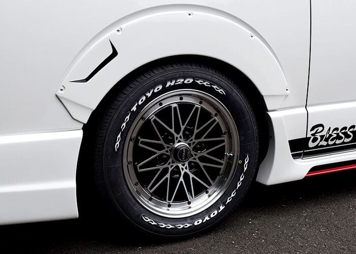 BLESS CREATION Wide Over Fender For Toyota Hiace