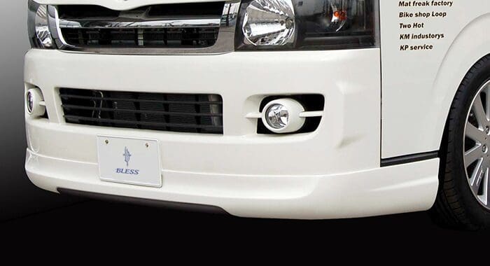 BLESS CREATION Front Lip Spoiler Ver.2 For Hiace Standard