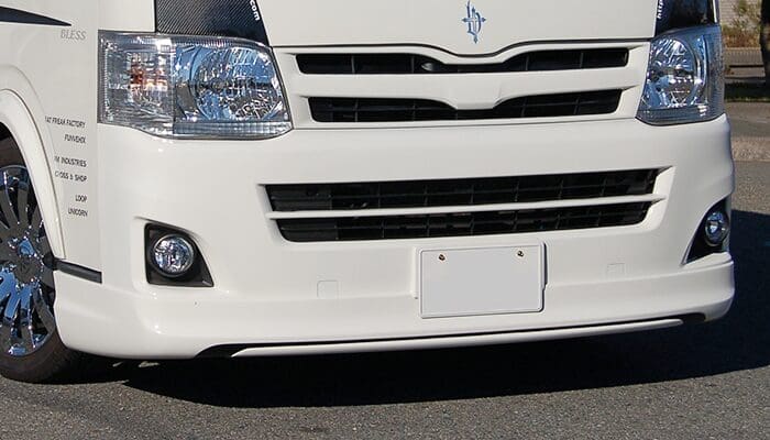 BLESS CREATION Front Lip Spoiler For Hiace Standard