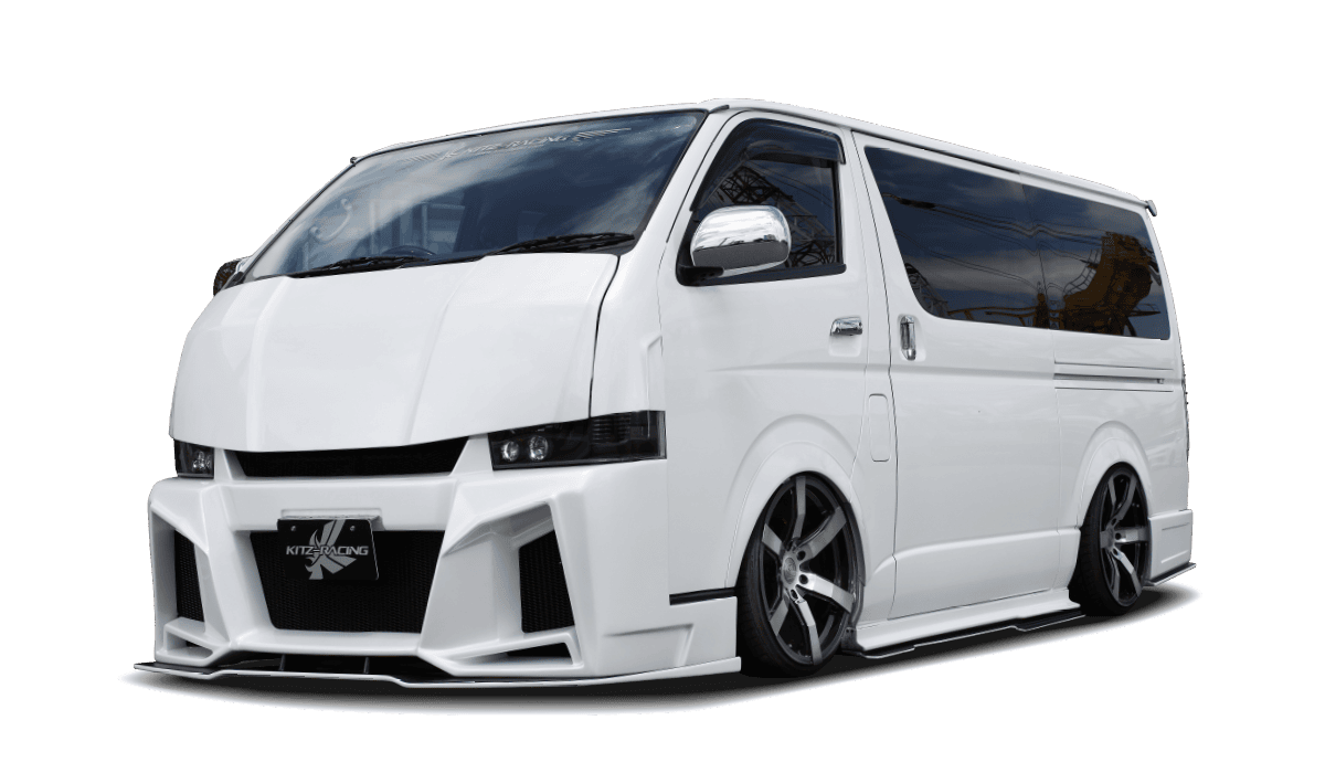KUHL RACING Ver5 200V-GTII BODY KIT For Toyota Hiace Standard