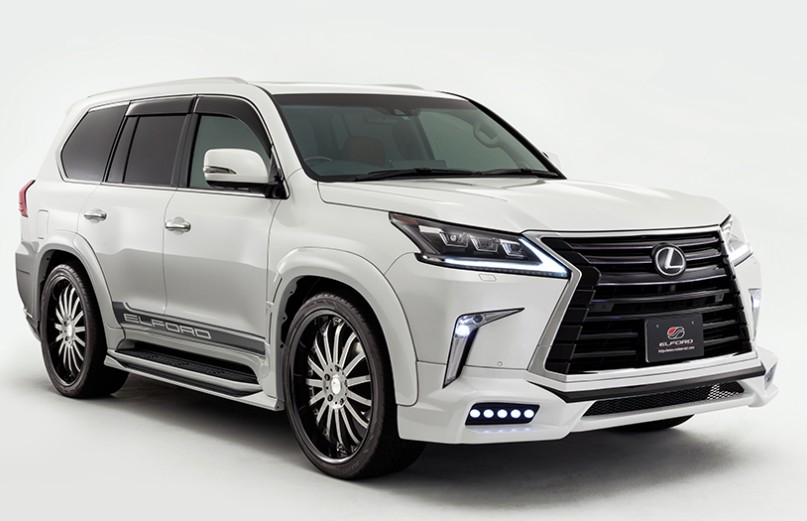 ElFORD Aero-specific overfenders FOR LEXUS LX570